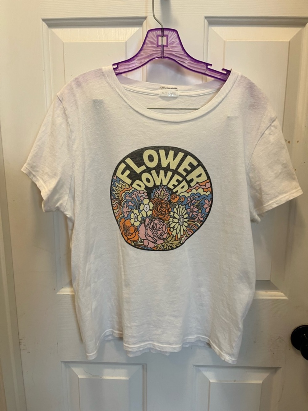 EUC - MOTHER - The Lil Goodie Goodie - Wash: Fast Flawer Power - Sz Large